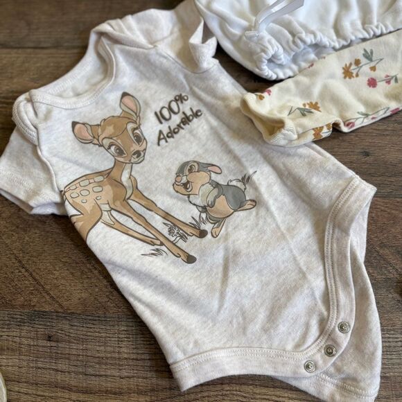 Lot of 6 Baby Outfits Various Sizes & Brands see INFO Bambi Thumper Pink Tutu - Picture 5 of 17